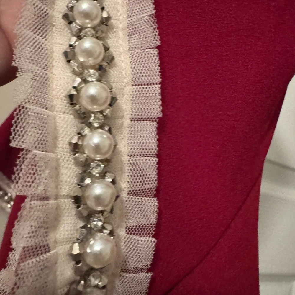 Betsey Johnson Vibrant Red Garment - Picture 6 of 7